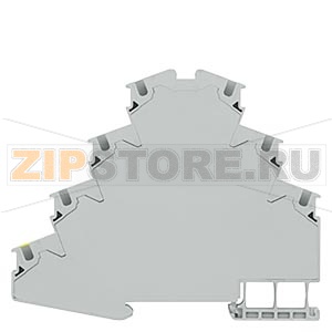 КЛЕММА ЧЕТЫРЕХРЯДНАЯ МОТОРНАЯ, С НЕЙТРАЛЬЮ, ПРУЖИННОЕ ПОДСОЕДИНЕНИЕ: 0.5 - 4 MM2, ШИРИНА: 6.2 MM, СЕРАЯ Siemens 8WH2040-4LG00 