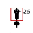 Tornillo exagonal M-5x10 Fagor FI-160