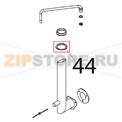 Fermaglio guarnizione Ø: 50 Angelo Po FX101G2 Fermaglio guarnizione Ø: 50 Angelo Po FX101G2Запчасть на деталировке под номером: 44