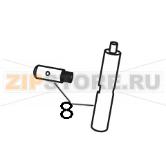 Grinding burrs locking pin complete Macap M2M Grinding burrs locking pin complete Macap M2MЗапчасть на деталировке под номером: 8