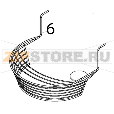 Mobile guard Escher PM 60-V Mobile guard Escher PM 60-VЗапчасть на деталировке под номером: 6