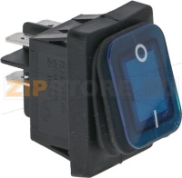 SWITCH 2-POLE BLUE 16A 250V