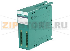 Компонент выхода переключателя Relay output LB6005A Pepperl+Fuchs SlotsOccupied slots2SupplyConnectionbackplane busRated voltage12 V DC , only in connection with the power supplies LB9***Power consumption1.2 WInternal busConnectionbackplane busInterfacemanufacturer-specific bus to standard com unitDigital outputNumber of channels4Field device interfaceConnectionRelay outputConnectionchannel I: 1-2 NC, 3 channel II: 6-7 NC, 8 channel III: 9-10 NC, 11 channel IV: 14-15 NC, 16RelaySwitching voltageDC: 30 V AC: 150 VSwitching current1 A DC / AC resistive loadSwitch powerDC: 30 W , AC: 60 WMinimum load1 V 1 AElectrical life0.1 mio. cyclesContact MaterialAgPd gold platedResponse time20 ms (depending on bus cycle time)Watchdogwithin 0.5 s the device goes in safe state, e.g. after loss of communicationIndicators/settingsLED indicatorPower LED (P) green: supply Status LED (I) red: communication errorDirective conformityElectromagnetic compatibilityDirective 2014/30/EUEN 61326-1Low voltageDirective 2006/95/ECEN 61010-1ConformityElectromagnetic compatibilityNE 21Degree of protectionIEC 60529Ambient conditionsAmbient temperature-20 ... 60 °C (-4 ... 140 °F) , 70 °C (non-Ex)Storage temperature-25 ... 85 °C (-13 ... 185 °F)Shock resistanceshock type I, shock duration 11 ms, shock amplitude 15 g, number of shocks 18Vibration resistancefrequency range 10 ... 150 Hz transition frequency: 57.56 Hz, amplitude/acceleration &plusmn 0.075 mm/1 g 10 cyclesfrequency range 5 ... 100 Hz transition frequency: 13.2 Hz amplitude/acceleration &plusmn 1 mm/0.7 g 90 minutes at each resonanceDamaging gasdesigned for operation in environmental conditions acc. to ISA-S71.04-1985, severity level G3Mechanical specificationsDegree of protectionIP20 when mounted on backplaneConnectionremovable front connector with screw flange (accessory)wiring connection via spring terminals (0.14&nbsp...&nbsp1.5&nbspmm2) or screw terminals (0.08&nbsp...&nbsp1.5&nbspmm2)Massapprox. 130 gDimensions32.5 x 100 x 102 mm (1.28 x 3.9 x 4 inch)Data for application in connection with hazardous areasCertificatePF 08 CERT 1234 XMarking II 3 G Ex nA nC IIC T4 GcGalvanic isolationOutput/power supply, internal bussafe electrical isolation acc. to EN 61010-1Directive conformityDirective 2014/34/EUEN 60079-0:2009 EN 60079-11:2007 EN 60079-15:2010International approvalsUL approvalE106378IECEx approvalBVS 09.0037XApproved forEx nA [ic] IIC T4 Gc Marine approvalLloyd Register15/20021DNV GL MarineTAA0000034Bureau Veritas Marine22449/B0 BV