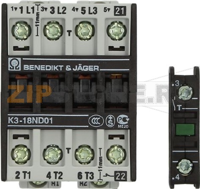 КОНТАКТОР BENEDIKT/JAGER K3-18ND01 RATIONAL 40.03.691S 