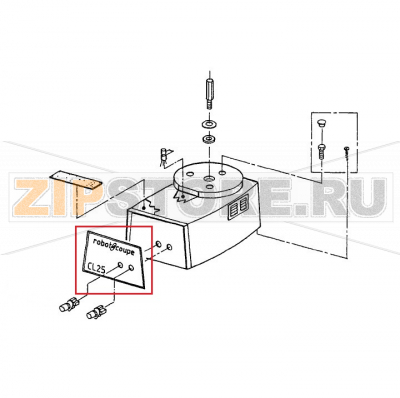 Front plate Robot Coupe CL 25 Front plate Robot Coupe CL 25

Запчасть на сборочном чертеже под номером: C

Название запчасти Robot Coupe на английском языке: Front plate Robot Coupe CL 25