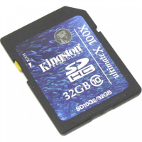 Карта памяти 32 Гб Kingston SD10G2-32GB