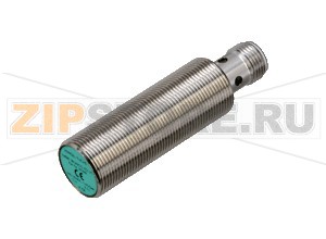 Индуктивный датчик Inductive sensor NXB8-18GM50-E2-V1 Pepperl+Fuchs General specificationsSwitching functionNormally open (NO)Output typePNPRated operating distance8 mmInstallationflushOutput polarityDCAssured operating distance0 ... 6.48 mm ( -25 ... 70 °C (-13 ... 158 °F) ) 0 ... 6.08 mm ( -40 ... -25 °C (-40 ... -13 °F) )Reduction factor rAl 0.45Reduction factor rCu 0.4Reduction factor r304 0.7Output type3-wireNominal ratingsOperating voltage10 ... 30 VSwitching frequency0 ... 150 HzHysteresistyp. 5%Reverse polarity protectionreverse polarity protectedShort-circuit protectionpulsingVoltage drop&le 3 VOperating current0 ... 100 mAOff-state current0 ... 0.5 mA typ. 0.1 &microA at 25 °CNo-load supply current&le 15 mASwitching state indicatorMultihole-LED, yellowAmbient conditionsAmbient temperature-25 ... 70 °C (-13 ... 158 °F)Mechanical specificationsConnection typeConnector M12 x 1 , 4-pinHousing materialbrass, nickel-platedSensing facePBTHousing diameter18 mmDegree of protectionIP67General informationScope of delivery2 hex nuts included