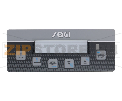 Панель Sagi IM101S Панель с мембранной трафаретной печатью Sagi IM101SЗапчасть на деталировке под номером: 76 