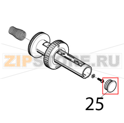 Stopper CAB EOS2 Stopper CAB EOS2Запчасть на деталировке под номером: 25