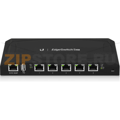 Коммутатор 60 Вт, 5 портов Ubiquiti ES-5XP 