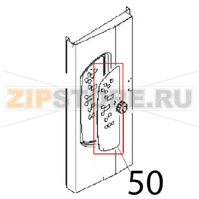 Dashboard Angelo Po FM1011E1 Dashboard Angelo Po FM1011E1Запчасть на деталировке под номером: 50
