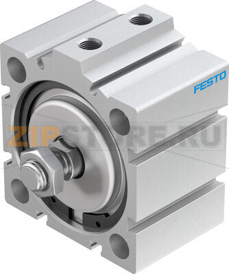 Пневмоцилиндр короткоходовой Festo ADVC-63-10-A-P-A 