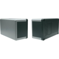 Корпус пластиковый 160x90x65 мм, серый, 1 шт TRU Components TC-KG300 GR203