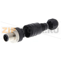 Разъем M12 Omron Y92E-MM12PVC4Sconf-L