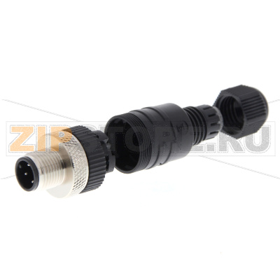 Разъем M12 Omron Y92E-MM12PVC4Sconf-L 