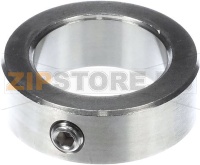 SHAFT COLLAR W/SET SCREW SS
