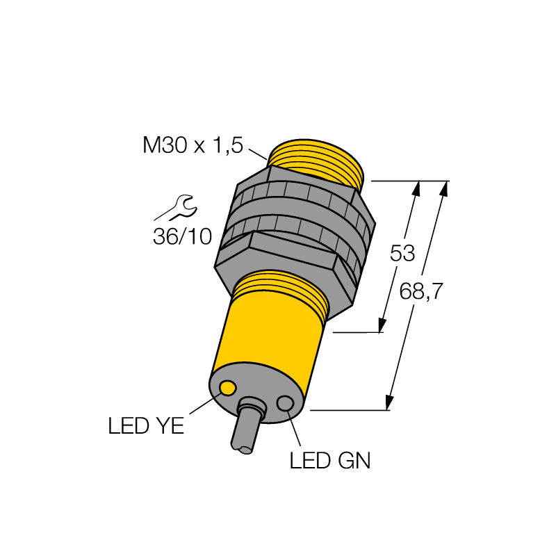 Датчик фотоэлектрический Turck S303E 