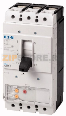 Автоматический выключатель защиты двигателя 450А, 3 полюса Eaton NZMH3-ME450 