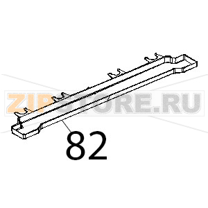 Cassetto raccogligocce Unox XVC 515G Cassetto raccogligocce Unox XVC 515GЗапчасть на деталировке под номером: 82