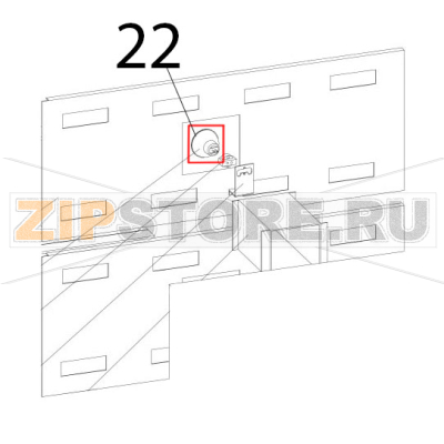 Lampada Zanolli Citizen PW 9+9/MC Lampada Zanolli Citizen PW 9+9/MCЗапчасть на деталировке под номером: 22