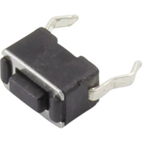 Кнопка 12 В/DC, 0.05 A, 1 x выкл/вкл, без фиксации, 1 шт TRU Components YST-1101