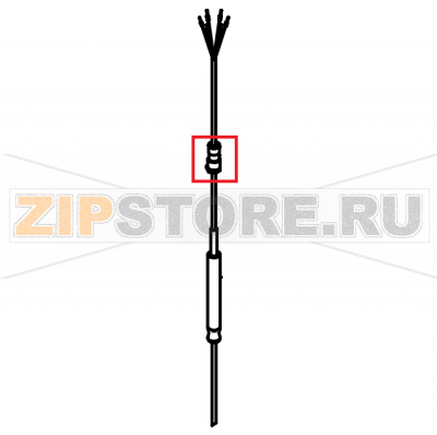 ТЭН 8000W CTS, multipoint complete P3 CONVOTHERM OES 10.10Запчасть на сборочном чертеже под номером: 370Название запчасти на английском&nbsp;языке: CTS, multipoint complete P3 CONVOTHERM OES 10.10