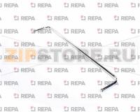 DOOR HANDLE; 3/4X 30[W/SCREWS]