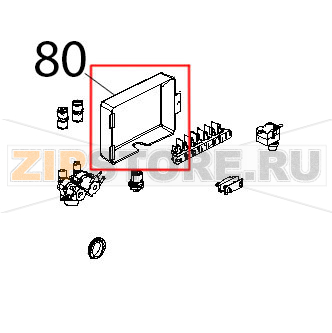 Scatola copri morsettiera plus Unox XB 403G Scatola copri morsettiera plus Unox XB 403GЗапчасть на деталировке под номером: 80