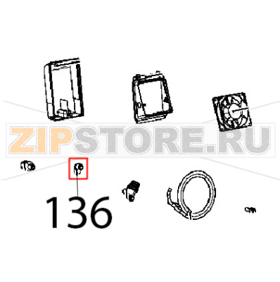 Elbow fitting 10-10 J.G. Unox XB 895 Elbow fitting 10-10 J.G. Unox XB 895Запчасть на деталировке под номером: 136