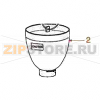 Complete coffee hopper 320 gr Mazzer Mini