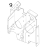 Gear frame CK Toshiba TEC B-852-TS12-CN