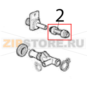 Raccordo idrico Scotsman MF 46 WS Raccordo idrico Scotsman MF 46 WSЗапчасть на деталировке под номером: 2
