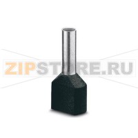 Кабельный наконечник Phoenix Contact AI-TWIN 2X 1,5 - 8 BK