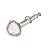 Pomello vapore gri. RAL7021 ser Saeco Royal Digital Plus