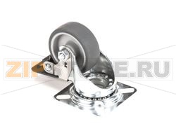 2DIA 3CLEARANCE CASTER W/BRAKE 