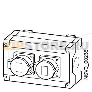 BD01-GK2X/CEE163CEE165 TAP-OFF UNIT Siemens BVP:034290 