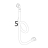 Water intake hose Fagor FI-48