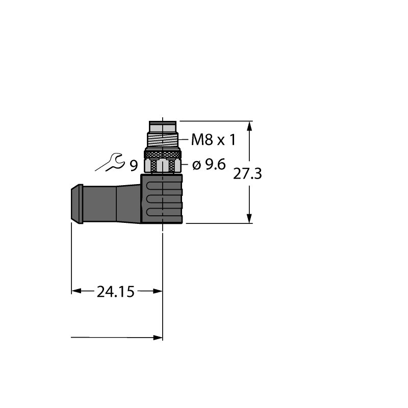 Кабель PVC Turck PSWS4M-0.2-PSWS4M/TEL 