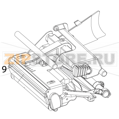 Tear bar Intermec PF4i compact industrial Tear bar Intermec PF4i compact industrialЗапчасть на деталировке под номером: 9Название запчасти на английском языке: Tear bar Intermec PF4i compact industrial.