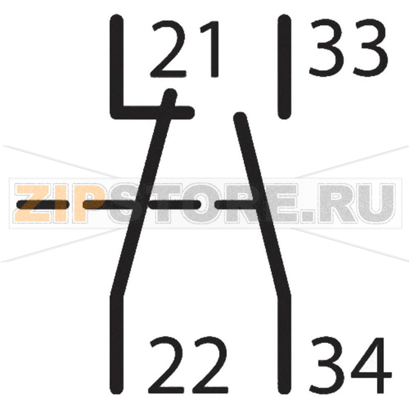 Вспомогательный контакт 4 А: 1 шт Eaton DILM32-XHI11 