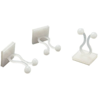 Зажим кабельный 15 мм, самоклеящийся TRU Components TC-TTB15203