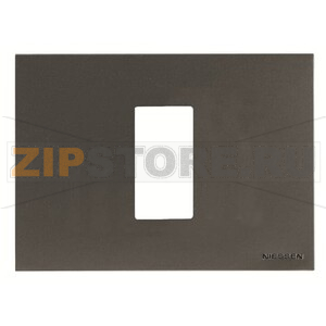 Рамка на 1 модуль, антрацитовая ABB 2CLA247100N1801 