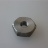 ANELLO ESAGONALE INOX FORATO M10x1 - ANELLO ESAGONALE INOX FORATO M10x1