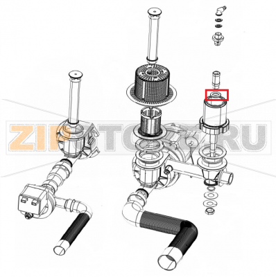 Rondella ø 23x13.5x2.5 rompig. serie s/e Silanos S 021       Rondella ø 23x13.5x2.5 rompig. serie s/e Silanos S 021Запчасть на сборочном чертеже под номером: 17Название запчасти на итальянском языке: Rondella ø 23x13.5x2.5 rompig. serie s/e Silanos S 021