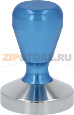 TAMPER ALUMINIUM AND ST. STEEL BLUE ø 58 