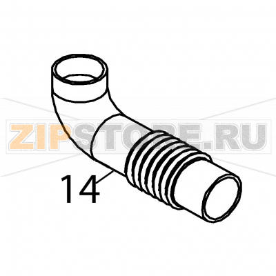 Tub overflow pipe Fagor LA-18 TP2 E Tub overflow pipe Fagor LA-18 TP2 EЗапчасть на деталировке под номером: 14Название запчасти Fagor на английском языке: Tub overflow pipe LA-18 TP2 E.