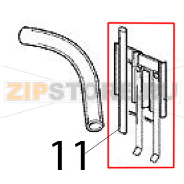 Sonda livello acqua Scotsman MV 600 Sonda livello acqua Scotsman MV 600Запчасть на деталировке под номером: 11