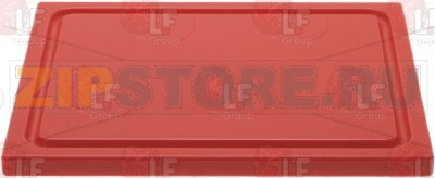 КРАСНАЯ РАЗДЕЛОЧНАЯ ДОСКА GN 1/2 325X265XH20 ММ 