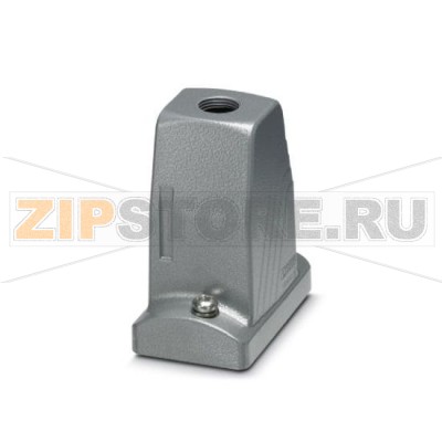 Стандартный сальниковый корпус HEAVYCON ADVANCE В6 с порошковым покрытием Phoenix Contact HC-B 6-TMS-100/O1STM20G-STA с винтовым креплением, высота 100 мм, с резьбой 1xM20, прямой ввод кабеля.Минимальный заказ: 10 шт.Упаковка: 10 шт.