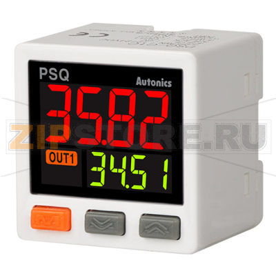 Датчик давления цифровой, двойной дисплей Autonics PSQ-C01C-RC1/8 